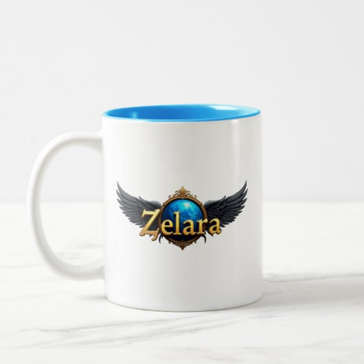Zelara-Tasse Zweifarbige Tasse (Links)