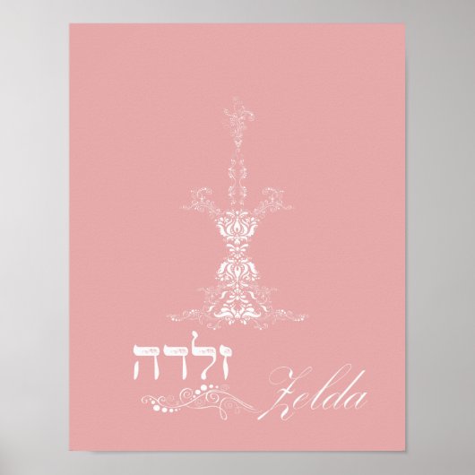 Zelda Candle Art Poster (Vorne)