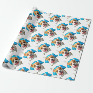 Zelda die Bulldogge Geschenkpapier