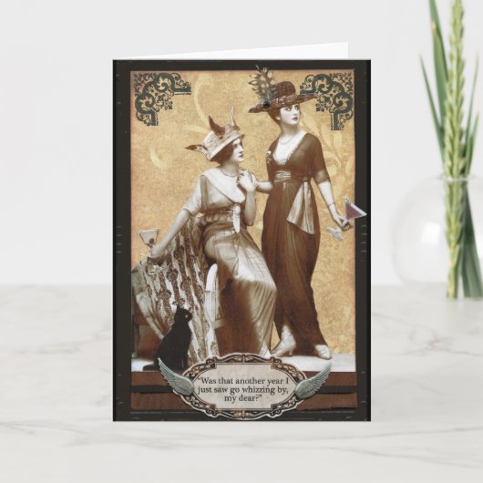 Zelda & Zalinda Geburtskarte Feiertagskarte (Vorderseite)