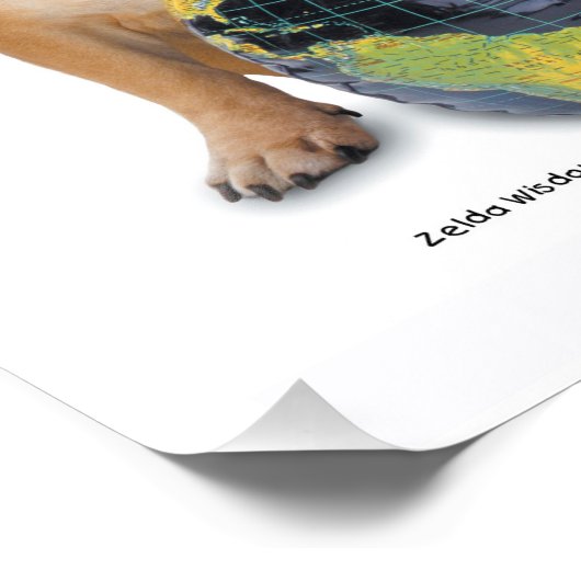 Zeldas Poster gut in der Welt (Ecke)