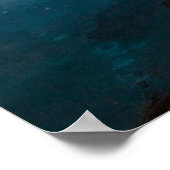 Zelenci Quellen bei Dämmerung Poster (Ecke)