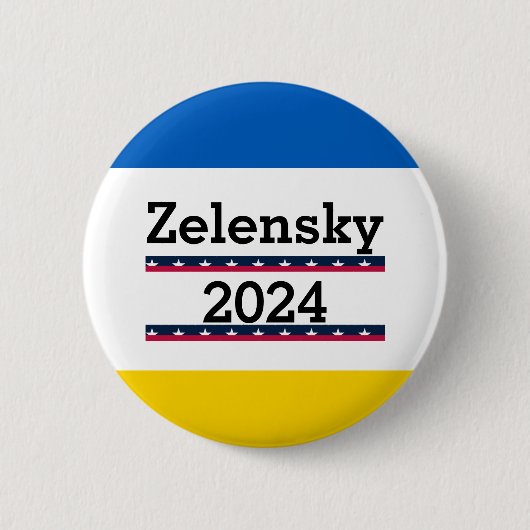 Zelensky 2024 Button (Vorderseite)