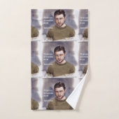 Zelensky & Ammunication Quote Quality Bath Towel Badhandtuch Set (Handtuch)