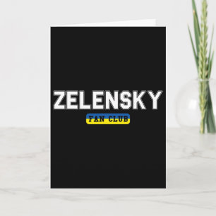 Zelensky Fanclub Unterstützt Ukraine Karte
