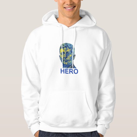 Zelensky Hero Hoodie (Vorderseite)