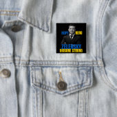 Zelensky Hope Hero Ukraine Strong Button (Beispiel)