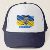 Zelensky Ukraine Hat Truckerkappe (Vorderseite)