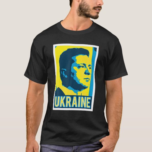 Zelensky - Ukraine T-Shirt (Vorderseite)