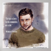 Zelensky, Volodymir Poster (Vorne)