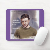 Zelensky, Wolodymir Mousepad (Mit Mouse)
