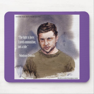 Zelensky, Wolodymir Mousepad