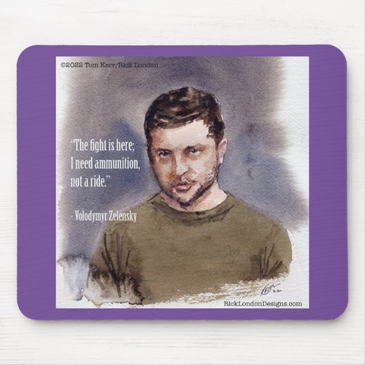 Zelensky, Wolodymir Mousepad (Vorne)