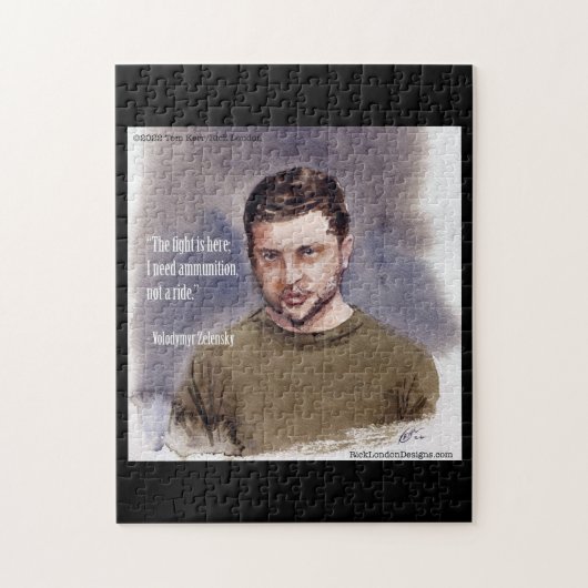 Zelensky, Wolodymir Puzzle (Vertikal)