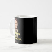 Zelensky-Zitat Licht Wird Siegen Ukrainischer Präs Kaffeetasse (Vorderseite Links)