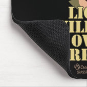 Zelensky-Zitat Licht Wird Siegen Ukrainischer Präs Mousepad (Ecke)