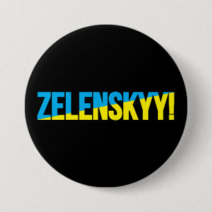 ZELENSKYY! AUTOAUFKLEBER CAR MAGNET BUTTON