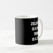 Zelenskyy Is A Hero. Kaffeetasse (VorderseiteRechts)