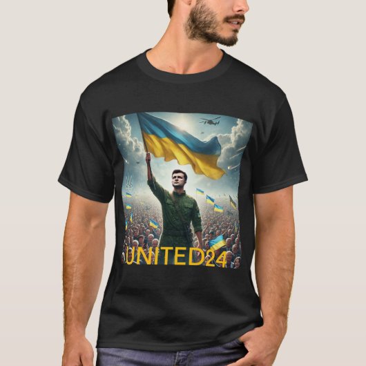 Zelenskyy Leads for Global Peace T-Shirt (Vorderseite)