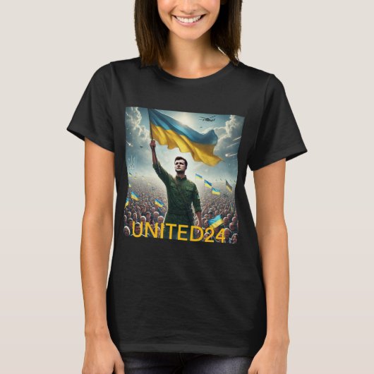 Zelenskyy Leads for Global Peace T-Shirt (Vorderseite)