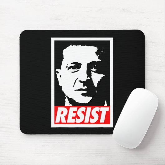 Zelenskyy - Resist Support Ukraine I Stand With Uk Mousepad (Mit Mouse)