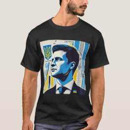 Zelenskyy Ukraine Starke Führung T-Shirt