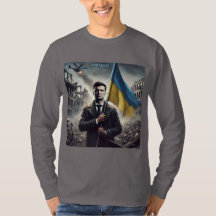Zelenskyy unterstützt den T - Shirt von Männern in