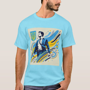 Zelenskyy Wiederaufbau der Ukraine Unterstützung F T-Shirt