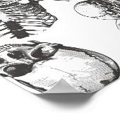 Zelettmuster Poster (Ecke)