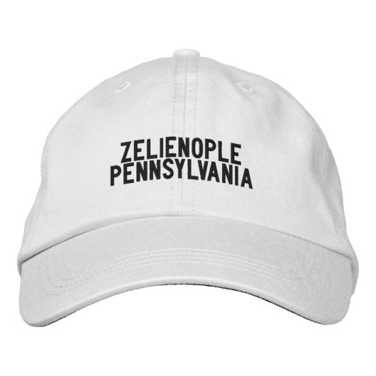 Zelienople Pennsylvania Mütze Bestickte Baseballkappe (Vorderseite)