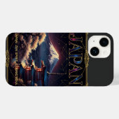 Zeliger Fuji Japan Pagode Reise Kunst Case-Mate iPhone Hülle (Rückseite (Horizontal))