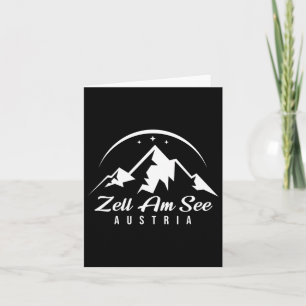 Zell Am See Austria Ski Resort Skifahren Snowboard Karte