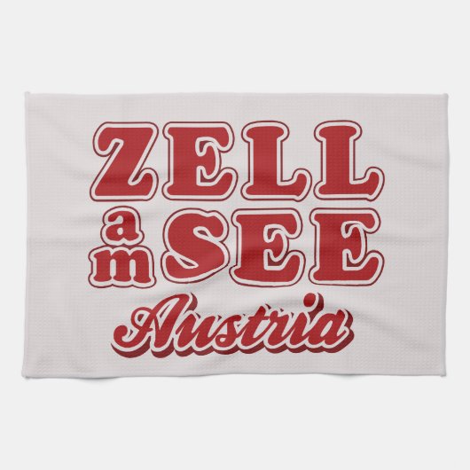 Zell am See Handtuch (Horizontal)