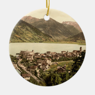 Zell am See I, Salzburg, Österreich Keramikornament