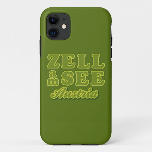 Zell am See iPhone Case (Rückseite)