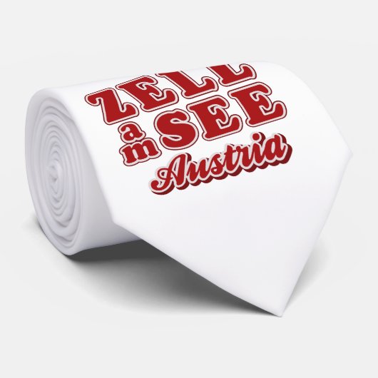 Zell am See Krawatte (Gerollt)