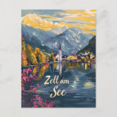 Zell am See Lake Zell Australien Postkarte (Vorderseite)