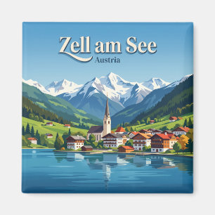 Zell am See Österreich Magnet