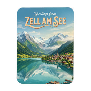 Zell am See Österreich Magnet