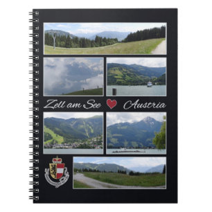 Zell am See, Österreich Notebook Notizblock