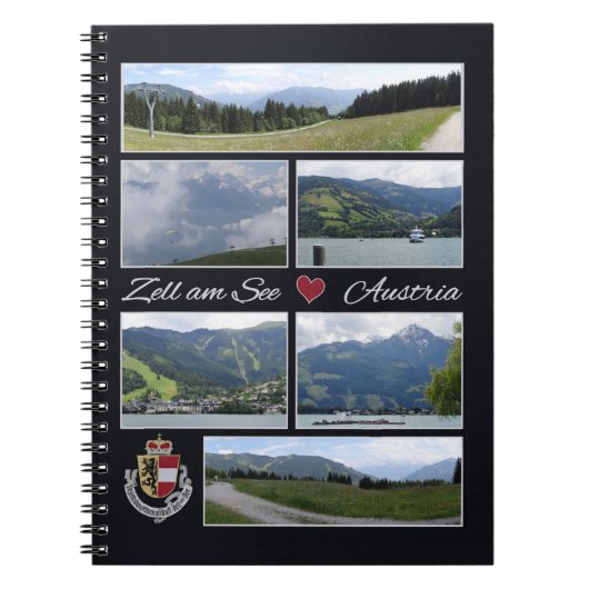 Zell am See, Österreich Notebook Notizblock (Vorderseite)