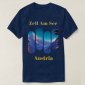 Zell Am See Ski Österreich 6 T-Shirt (Design vorne)