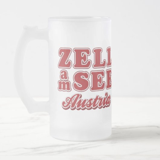 Zell am See Tasse - wählen Sie Stil & Farbe (Links)