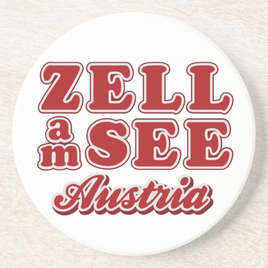 Zell am See Untersetzer (Vorne)