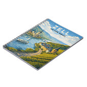 Zell Germany Vintage Travel Art Notizblock (Linke Seite)