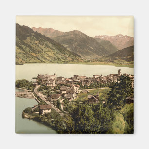 Zell morgens sehen I, Salzburg, Österreich Magnet