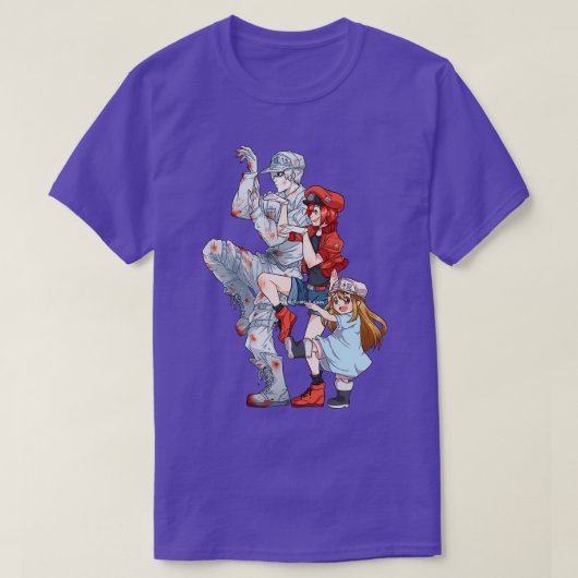 ZELLEN AM ARBEITSPLATZ T-Shirt (Design vorne)