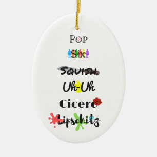 Zellen-Block-Tango-Verzierung Keramik Ornament