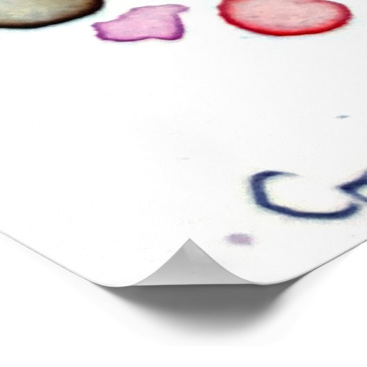 Zellen der Bauchspeicheldrüse Poster (Ecke)