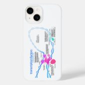 Zellen Gene-Transkriptionsfaktor-Diagramm Case-Mate iPhone Hülle (Rückseite)